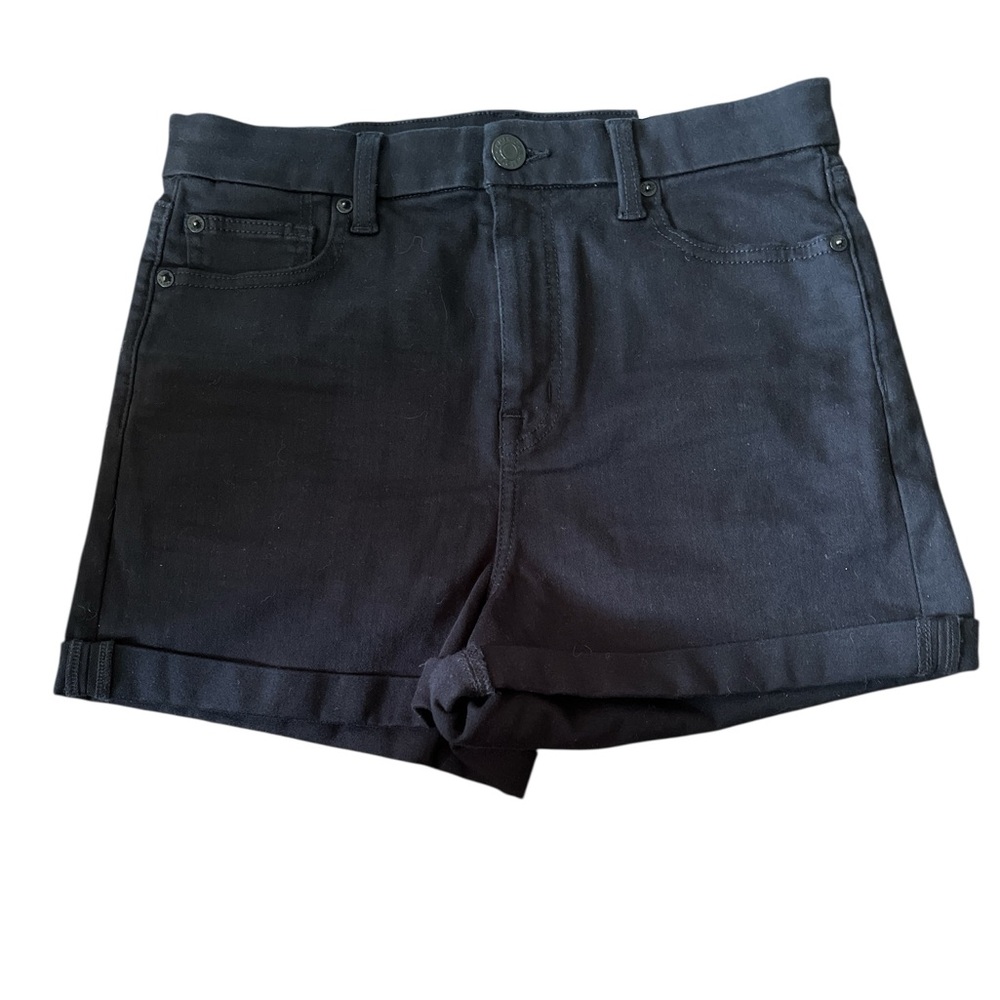 American Eagle Outfitters Black Jean Shorts High-Waisted